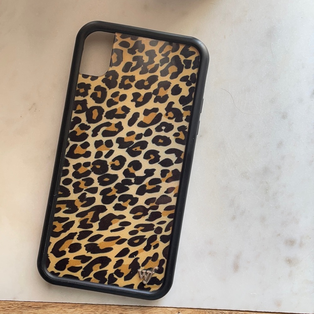 wildflower cheetah iphone xr case